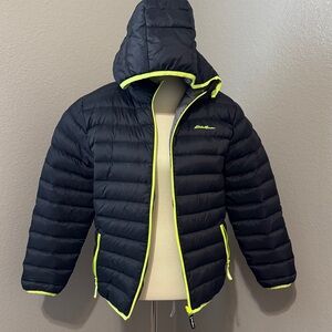 Eddie Bauer boys coat XL (16) REVERSIBLE